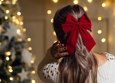 8 новогодних причёсок, с которыми справится каждая